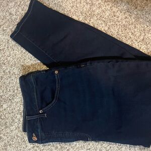 Express women’s Dark Blue Slim Jeans